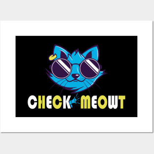 Check Meowt Posters and Art